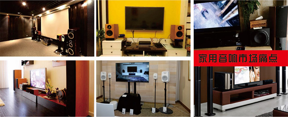 廣州某家庭采購了爵士龍民用音響家庭影院音響