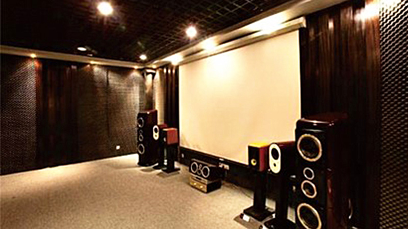 廣州某家庭采購了爵士龍民用音響家庭影院音響