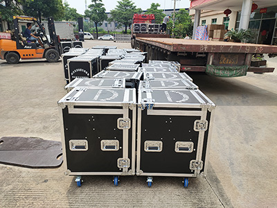 爵士龍視頻音響發貨現場