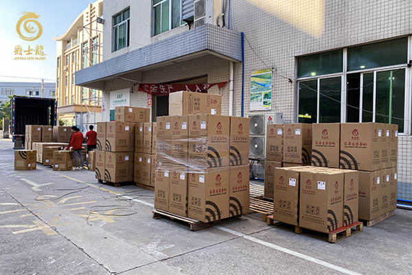 100套戶外拉桿音響成功發貨云南麗江，好音效認準爵士龍！